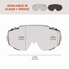 Ergodyne Skullerz MODI OTG Anti-Scratch and Enhanced Anti-Fog Safety Goggles Replacement Lens, Clear 60304